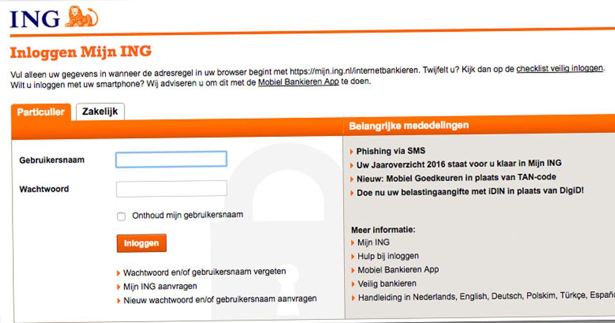 Klanten ING ondervinden problemen met online bankieren | Radar