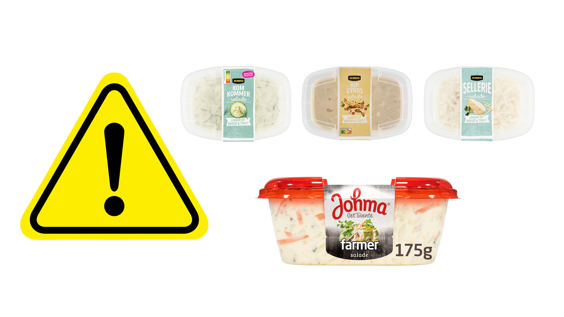 Terugroepactie Salades Terugroepactie Salades