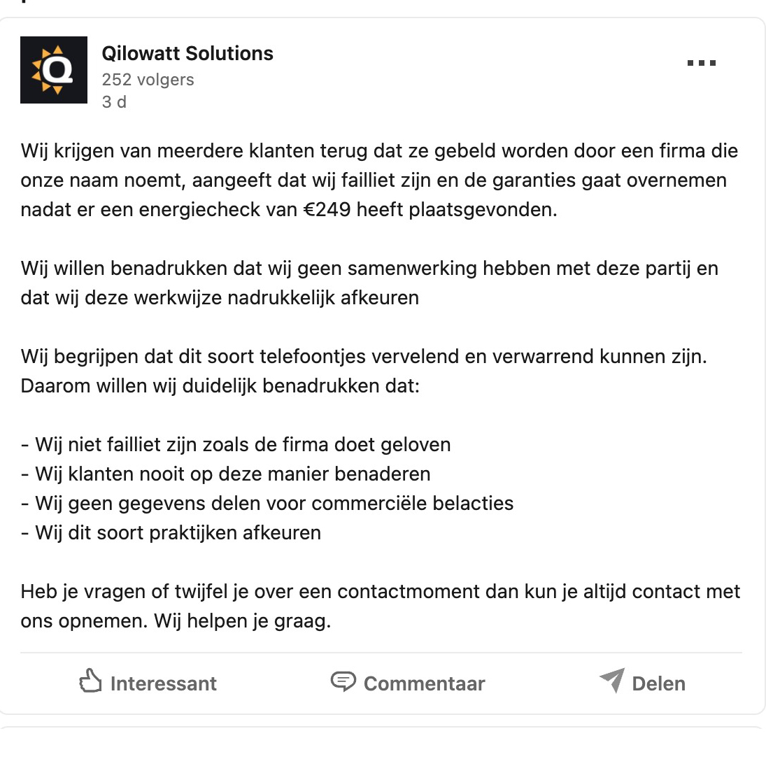 LinkedIn Qilowatt LinkedIn Qilowatt