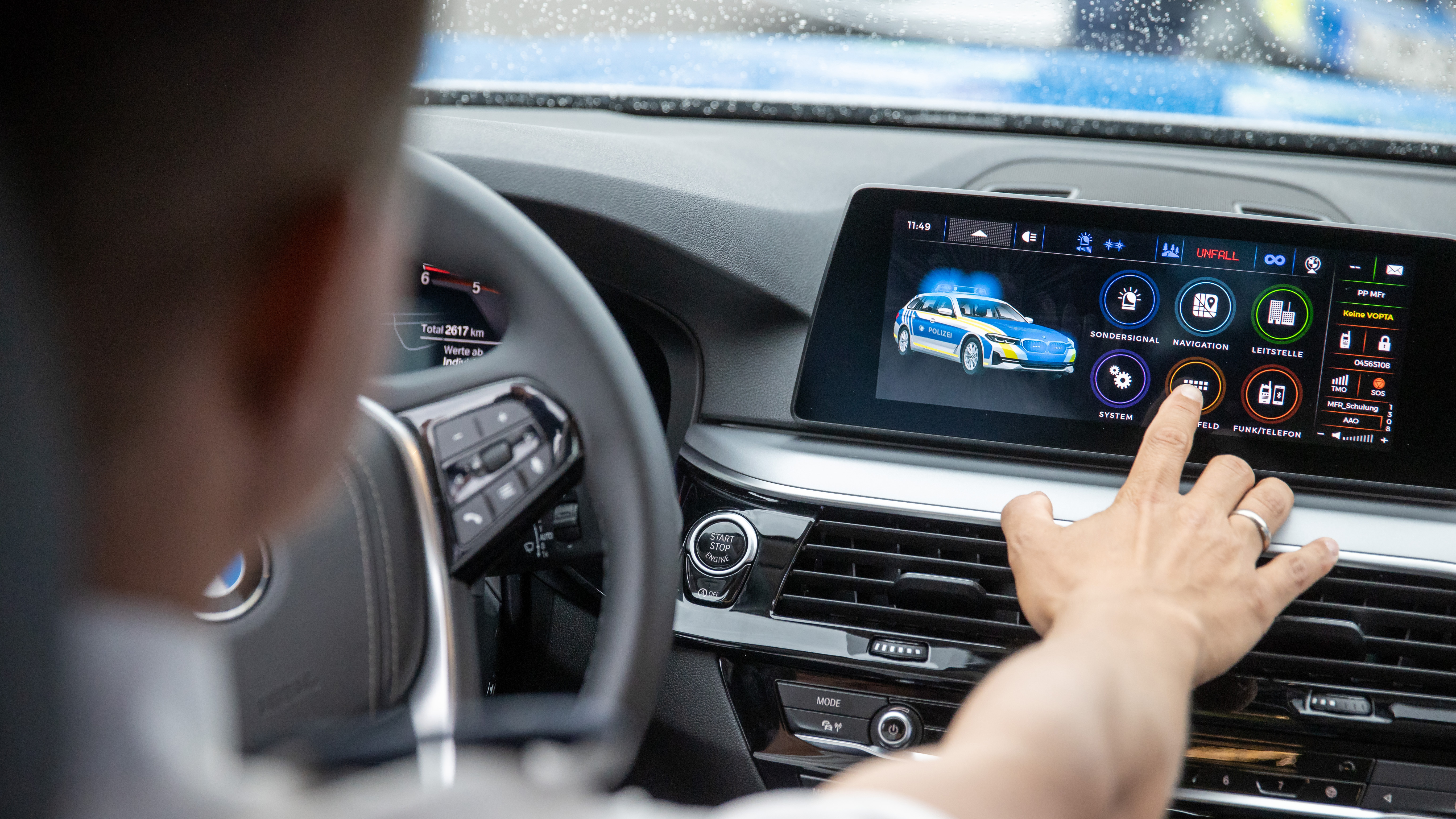 Scherm Auto Scherm Auto