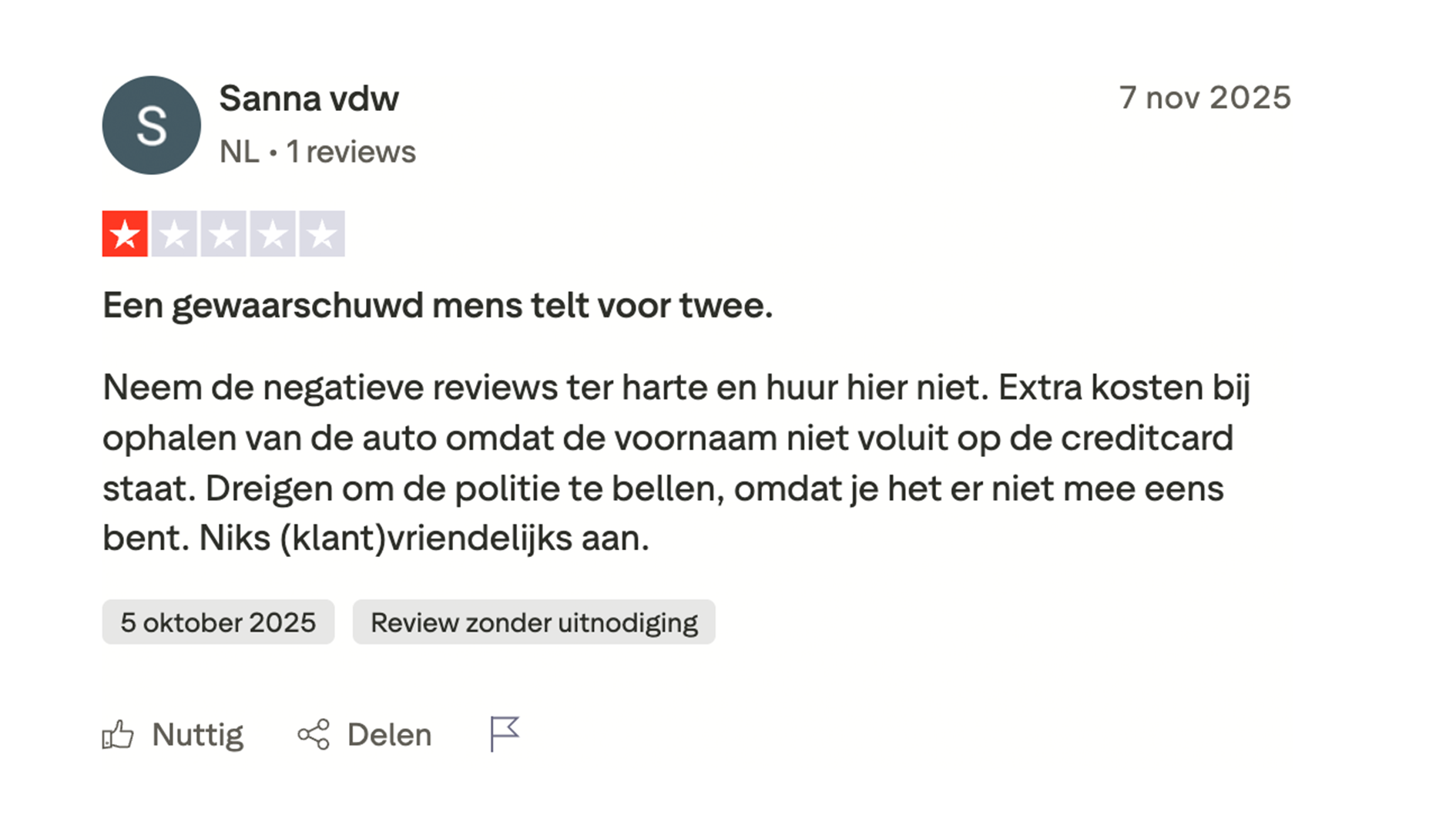Trustpilot Review 5