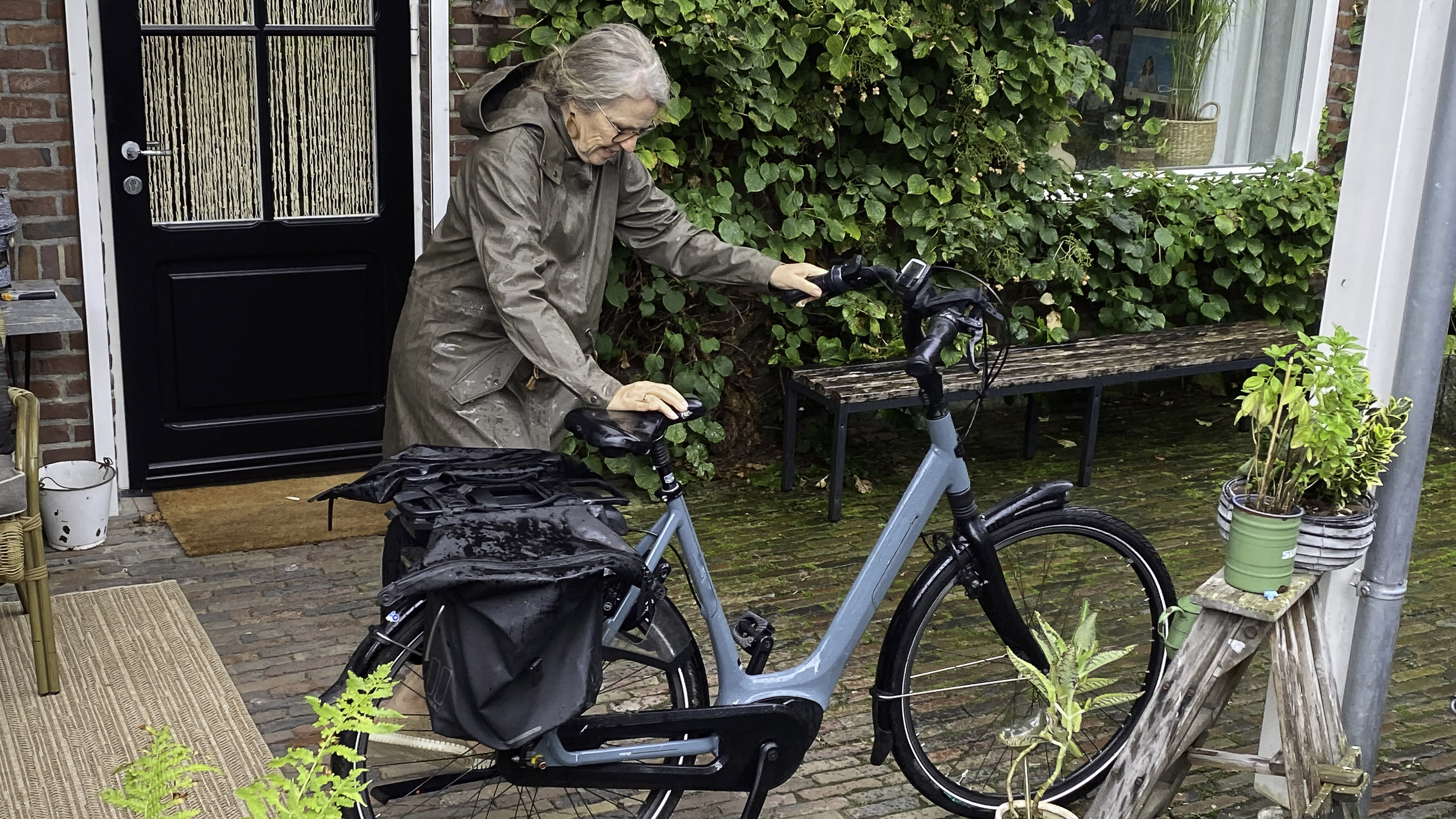 Elektrische Fiets Regen