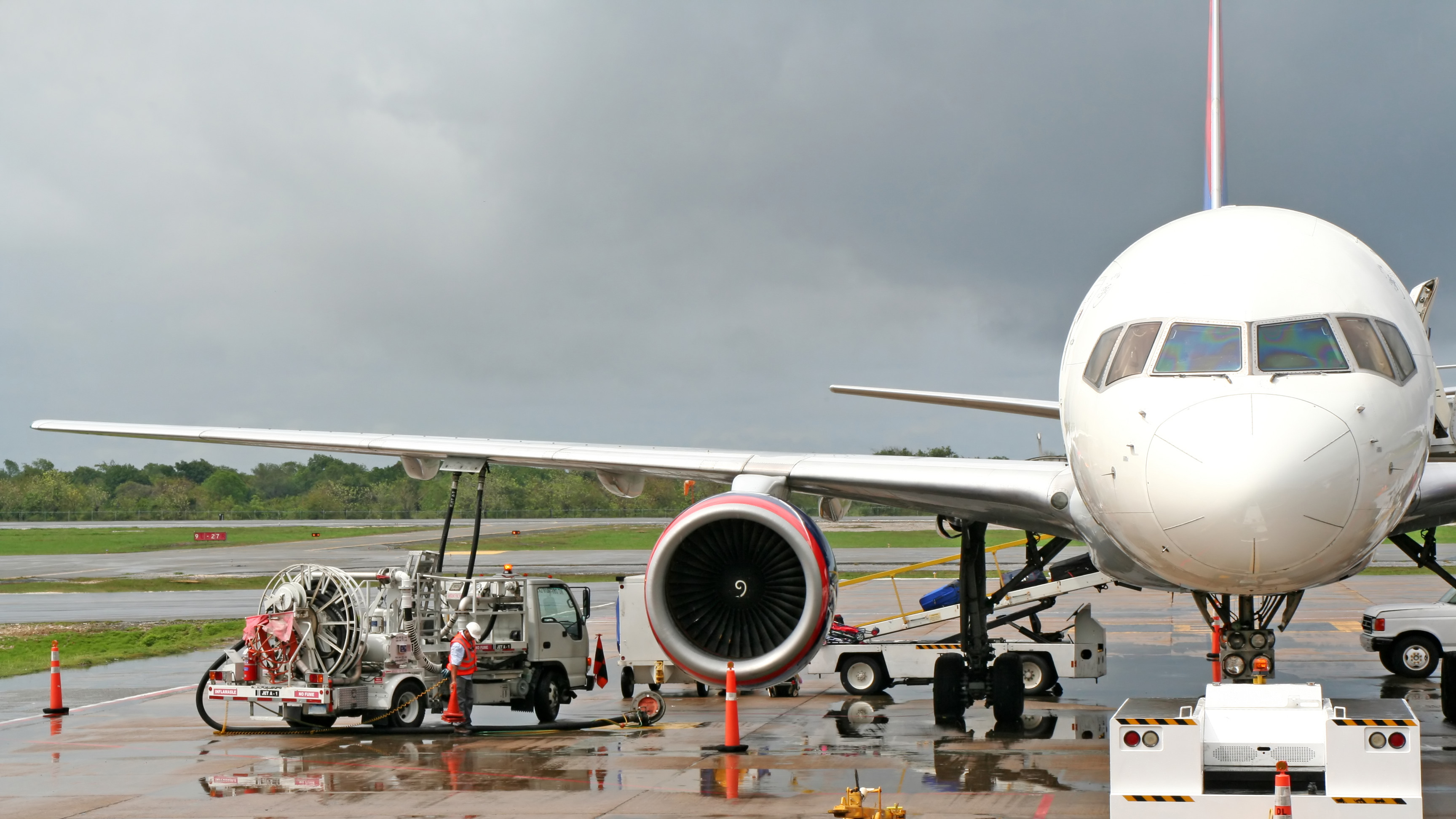 Vliegtuig Tanken Vliegtuig Tanken