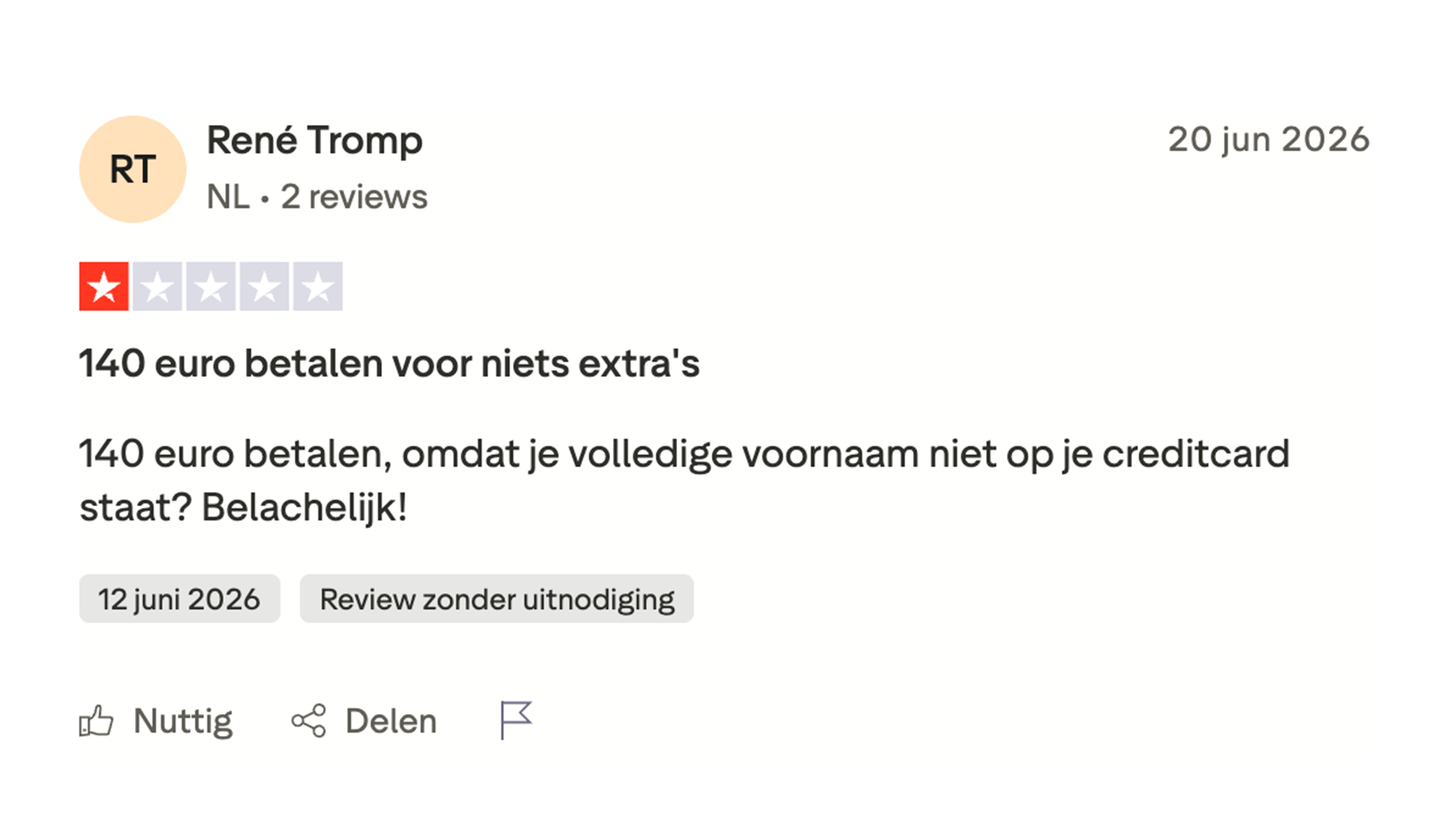 Trustpilot Review 1