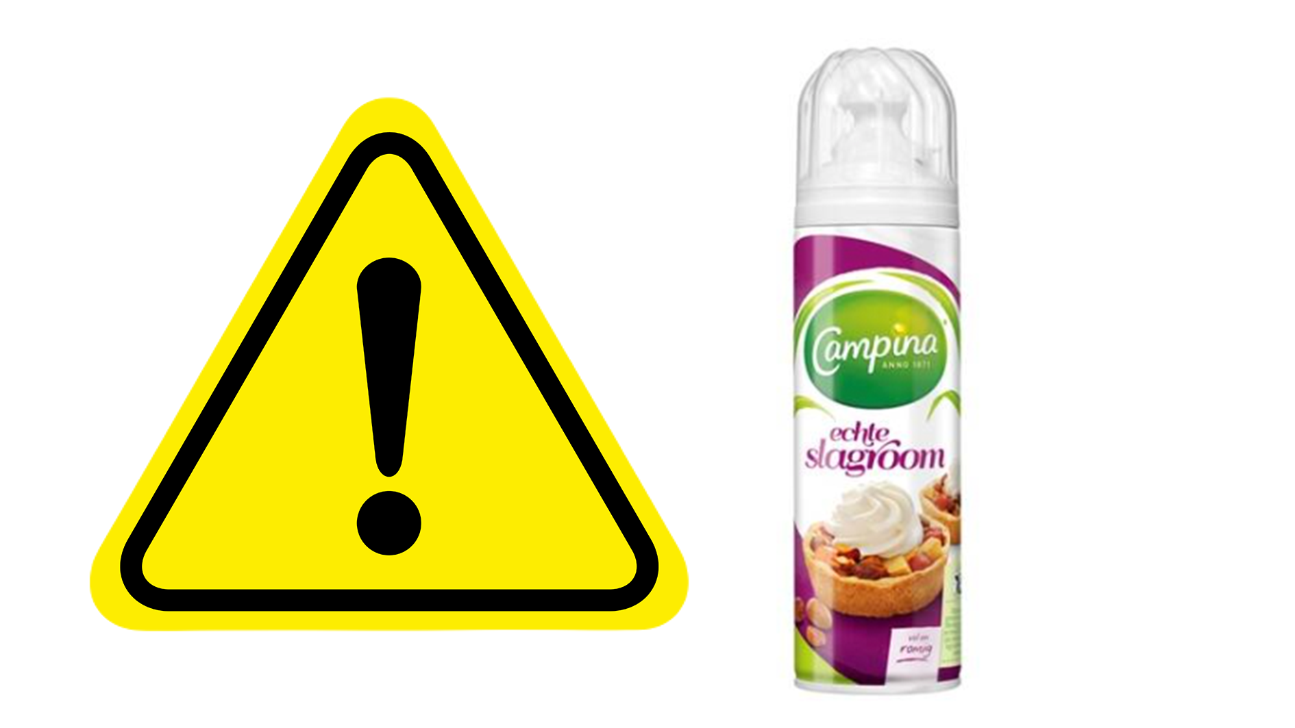 Terugroepactie Slagroom Terugroepactie Slagroom