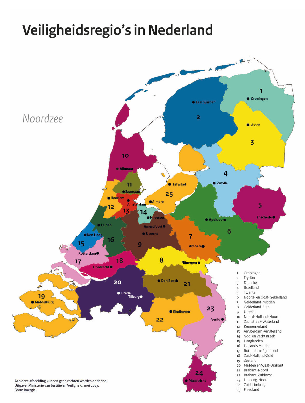 Veiligheidsregio's Nederland2 Veiligheidsregio's Nederland2
