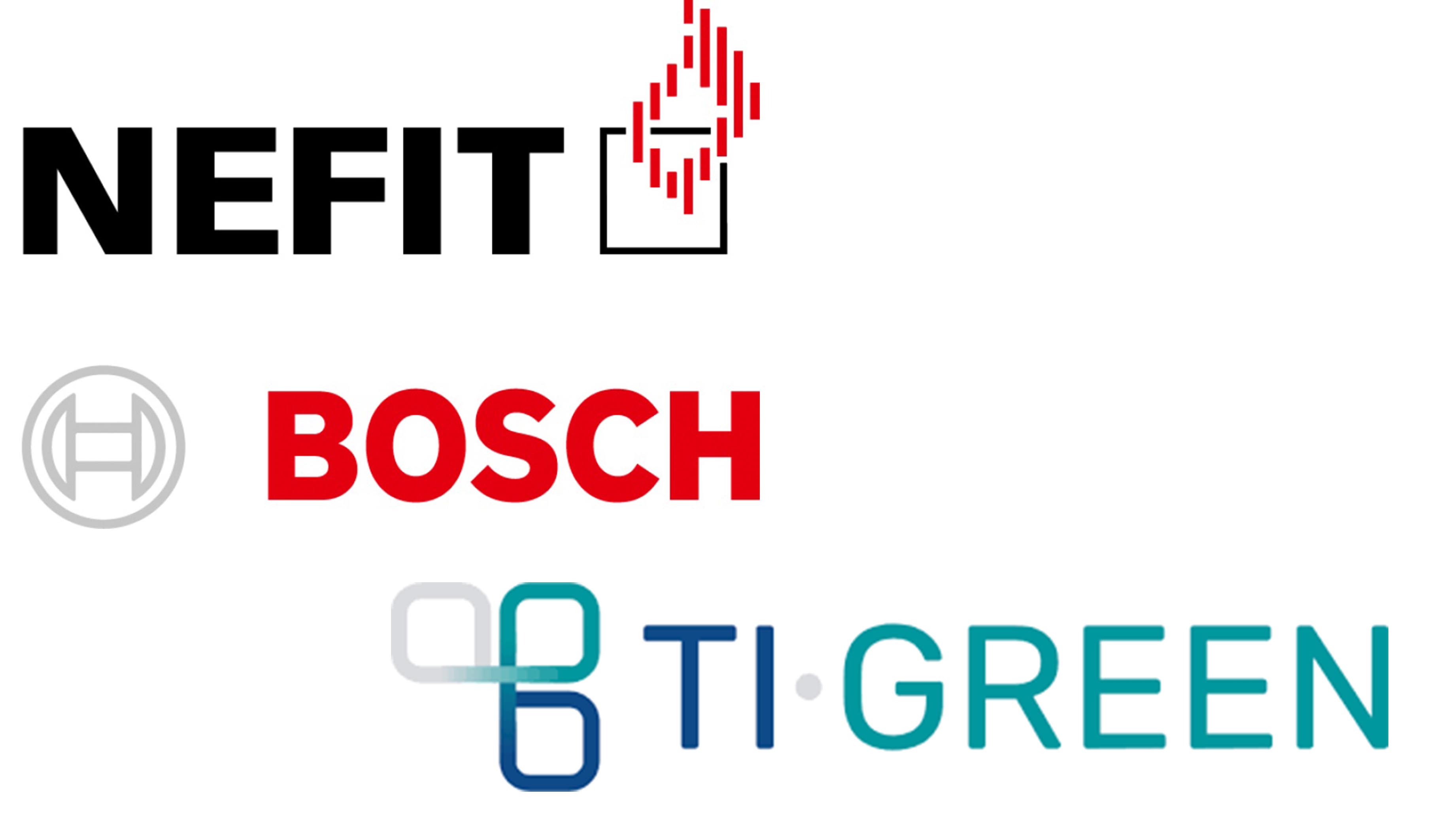 Logo Nefit Bosch Ti Green Logo Nefit Bosch Ti Green