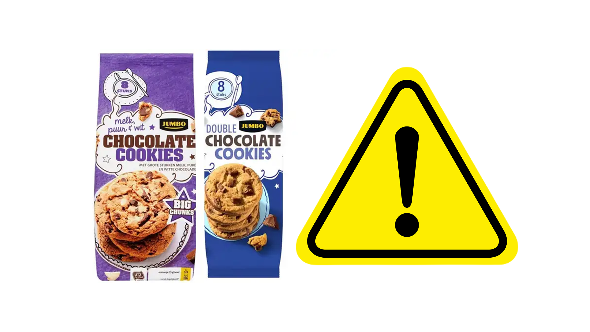 Terugroep Chocoladekoekjes