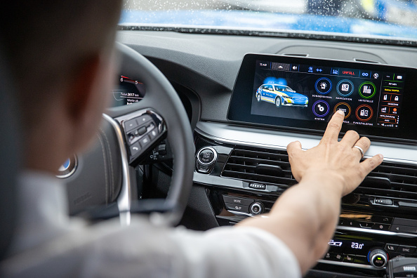 Infotainmentsysteem Auto