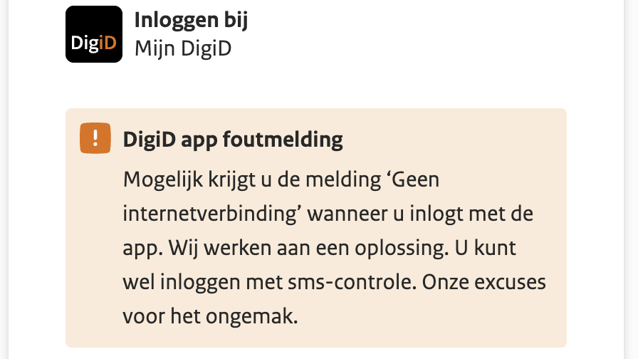 Foutmelding Digid 16;9