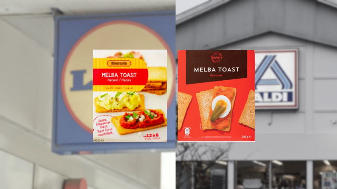Terugroepactie Melba Toast Lidl en Aldi Radar het