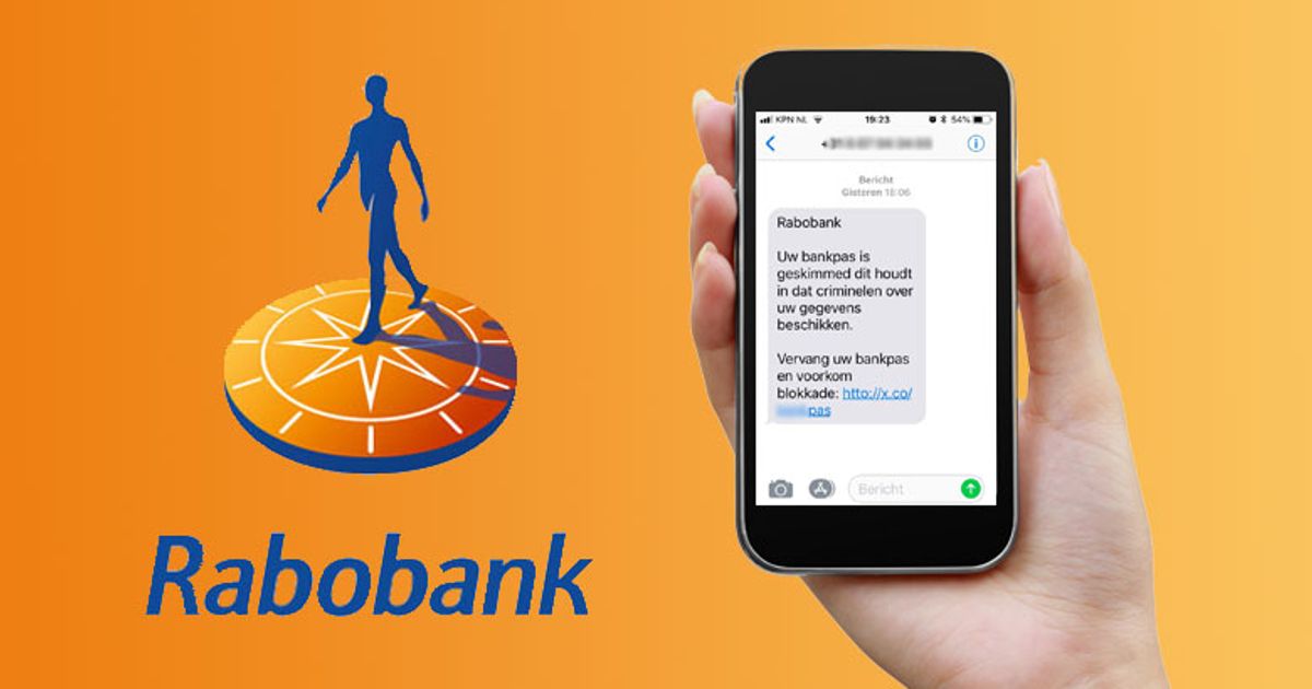 Valse sms van 'Rabobank' over geskimde bankpas | Radar