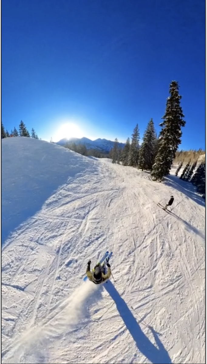 Story Wintersport Zonnebrand