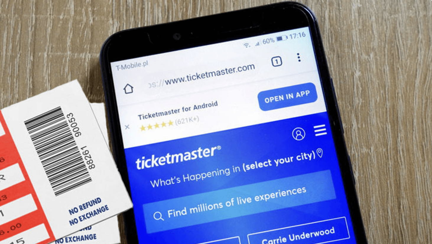 Concertkaartjes Tickets Ticketmaster Site