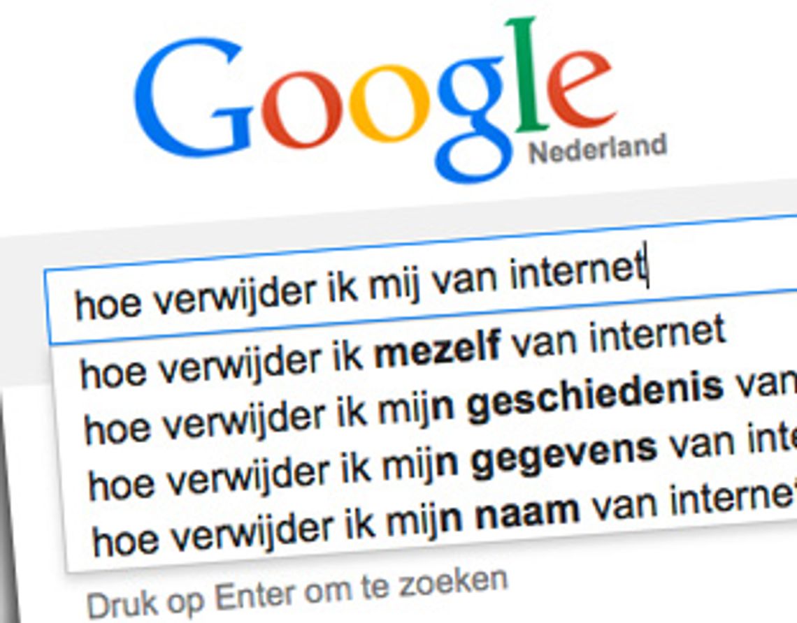 Google begint met 'vergeten' - Radar - het consumentenprogramma van ...