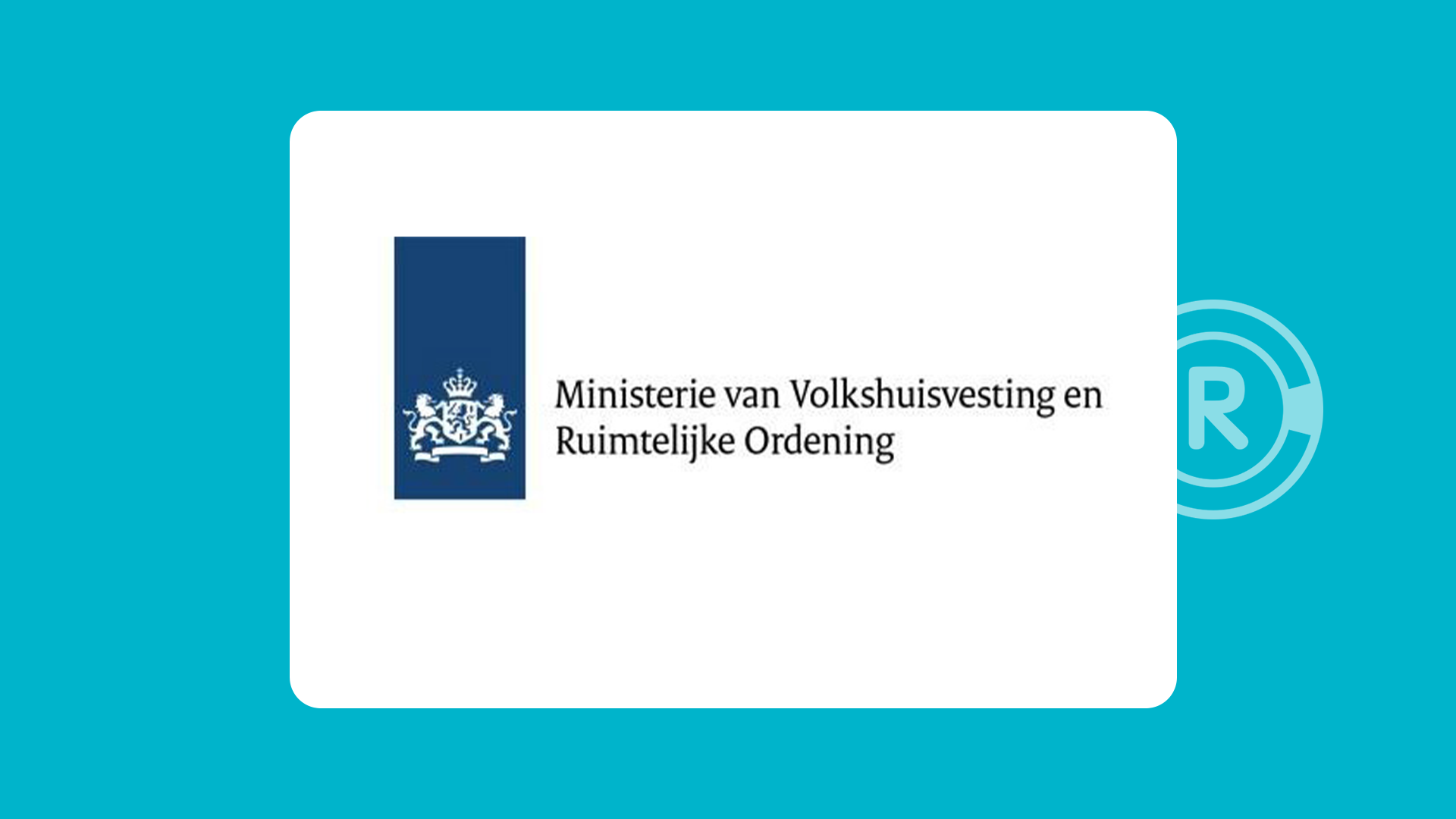 Reactie Ministerie Volkshuisvesting Reactie Ministerie Volkshuisvesting